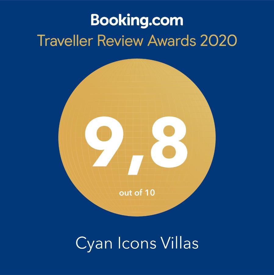 Cyan Icons Villas Kalyves Chania Eksteriør bilde